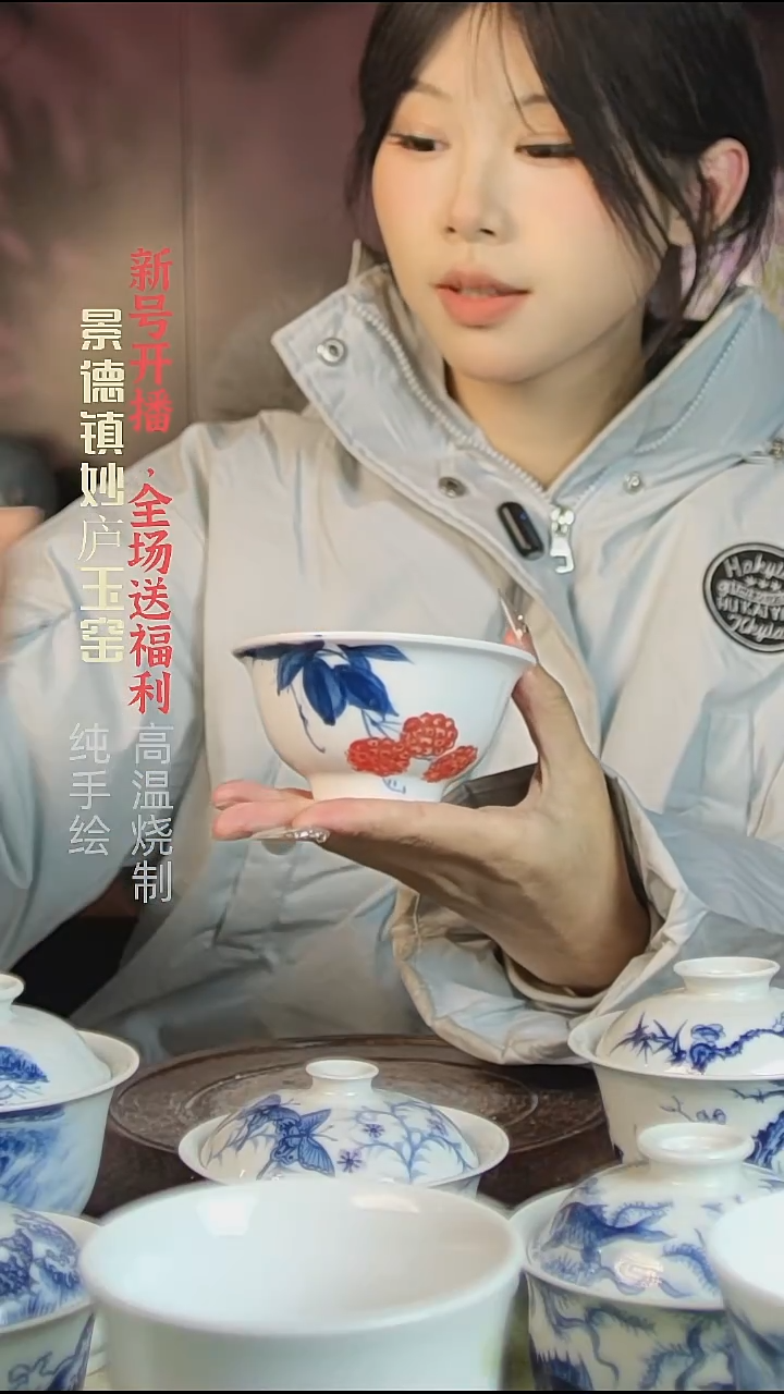 盘陶妙庐玉窑小汤碗