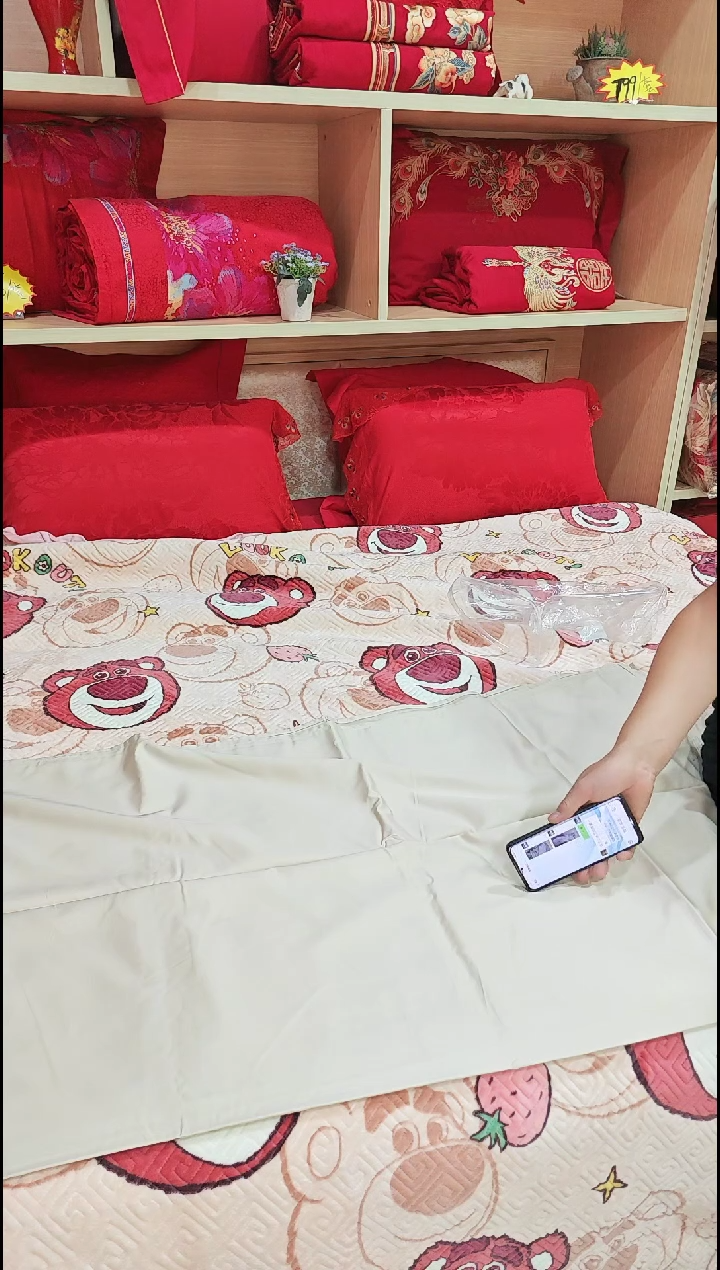 银鼠毛竹棉床单2.45*2.7