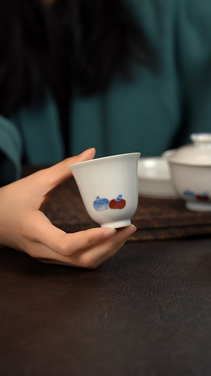 【闪购商品】杯聚澜堂事事如意闻香杯