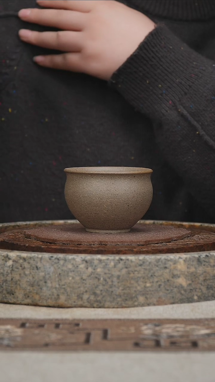 【闪购商品】紫砂茶壶原矿无添加一壶一检青段小鼓杯