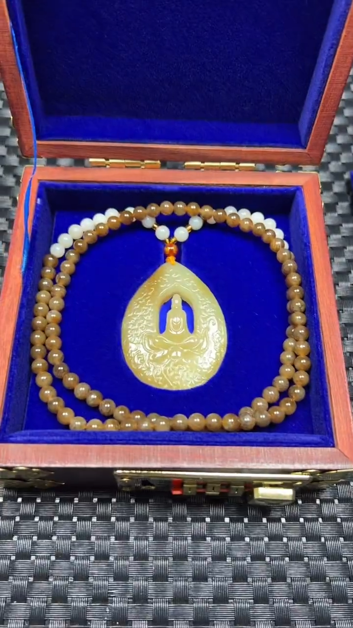 吊坠(不含链)未镶嵌和田玉奈**鹿吊坠