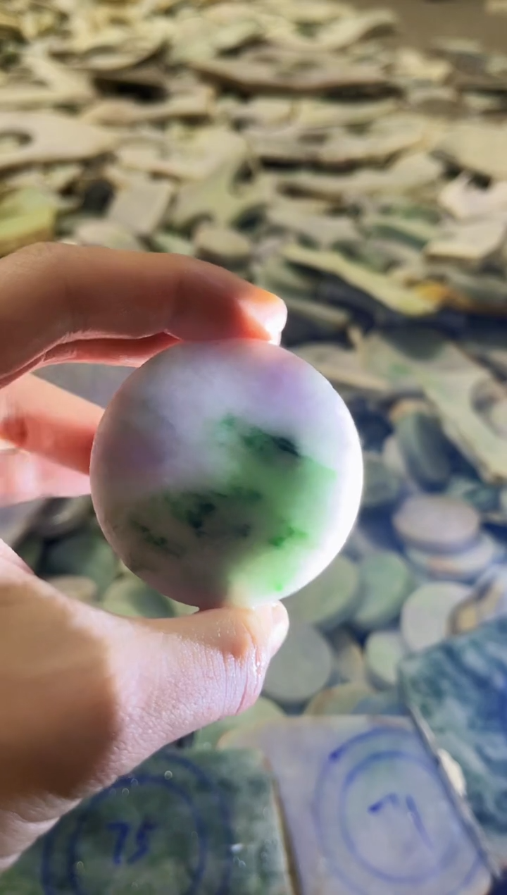 【闪购商品】翡翠颈饰未镶嵌A货吴平987