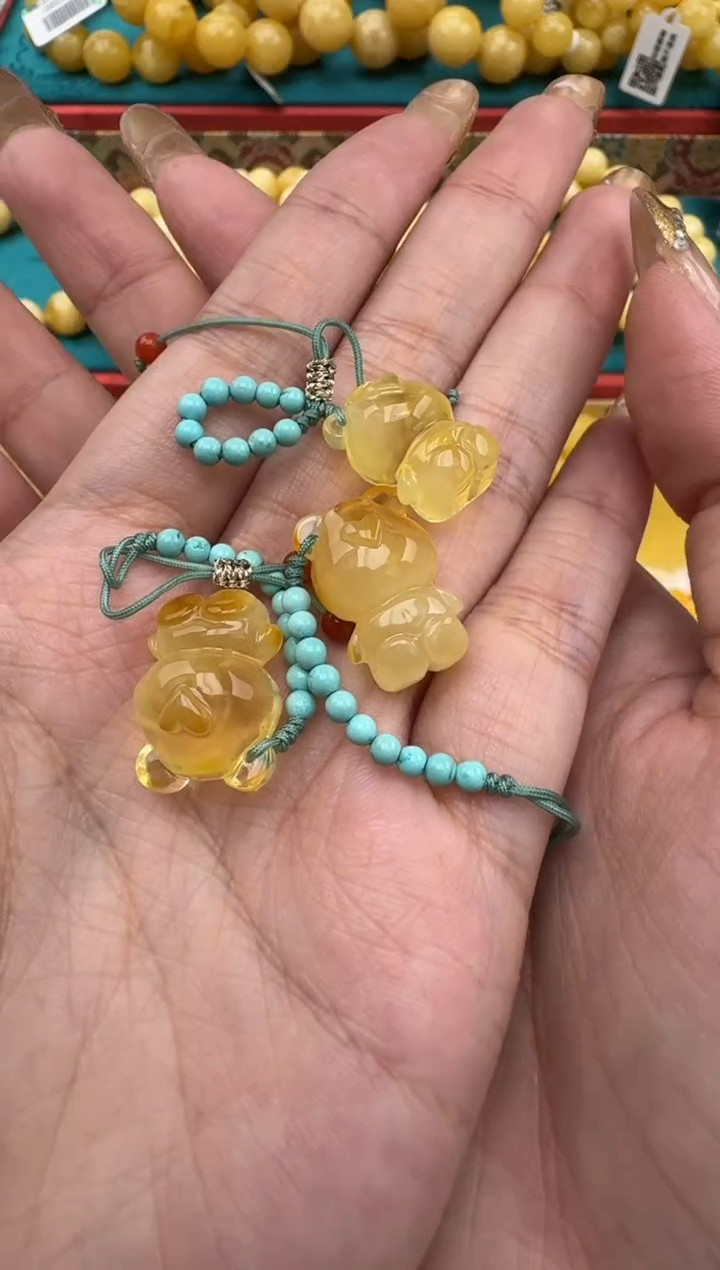 裸石琥珀未镶嵌XD643(多样性发货一件)