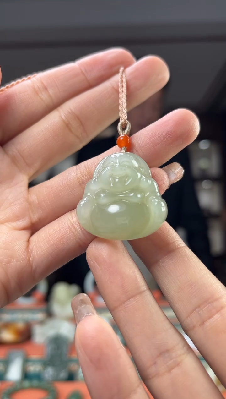 【闪购商品】和田玉颈饰未镶嵌佩佩30mm左右