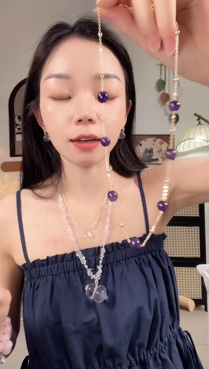 未镶嵌颈饰水晶W828WWWWWW