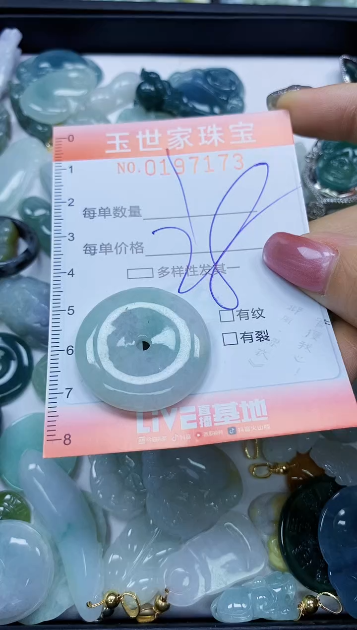 【闪购商品】翡翠颈饰未镶嵌闪购0197173