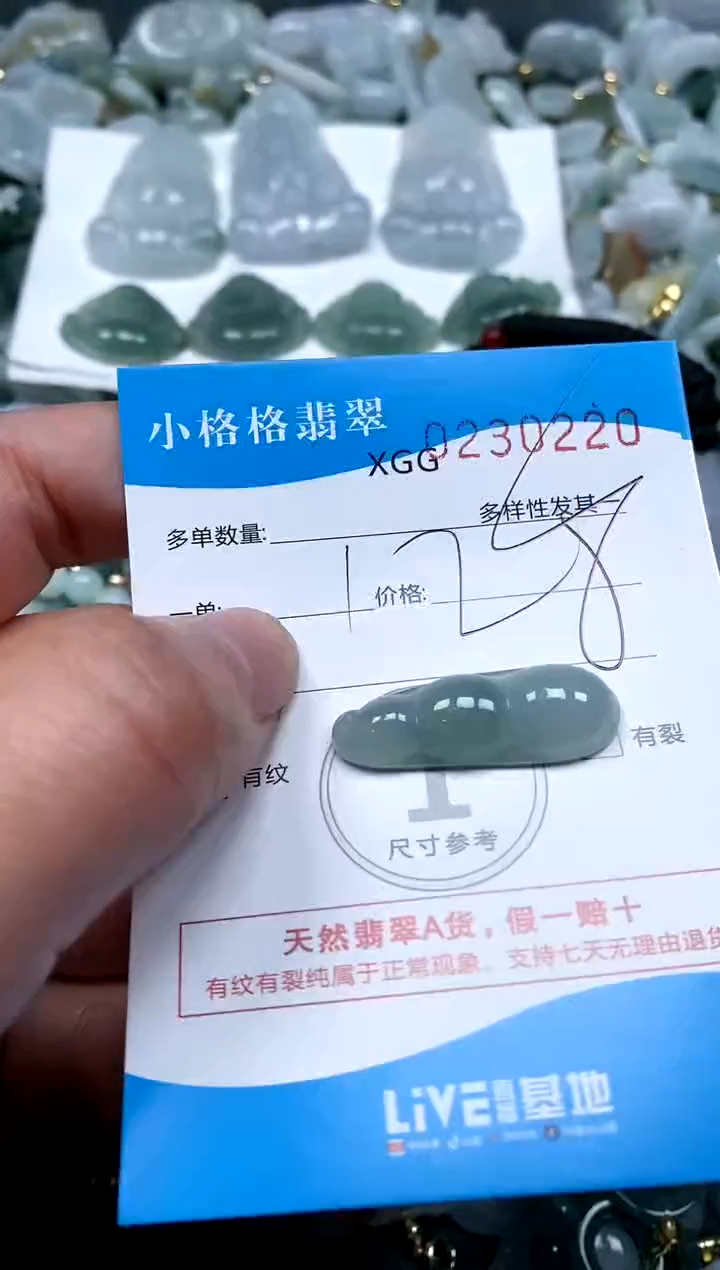 【闪购商品】翡翠颈饰未镶嵌闪购商品0230220