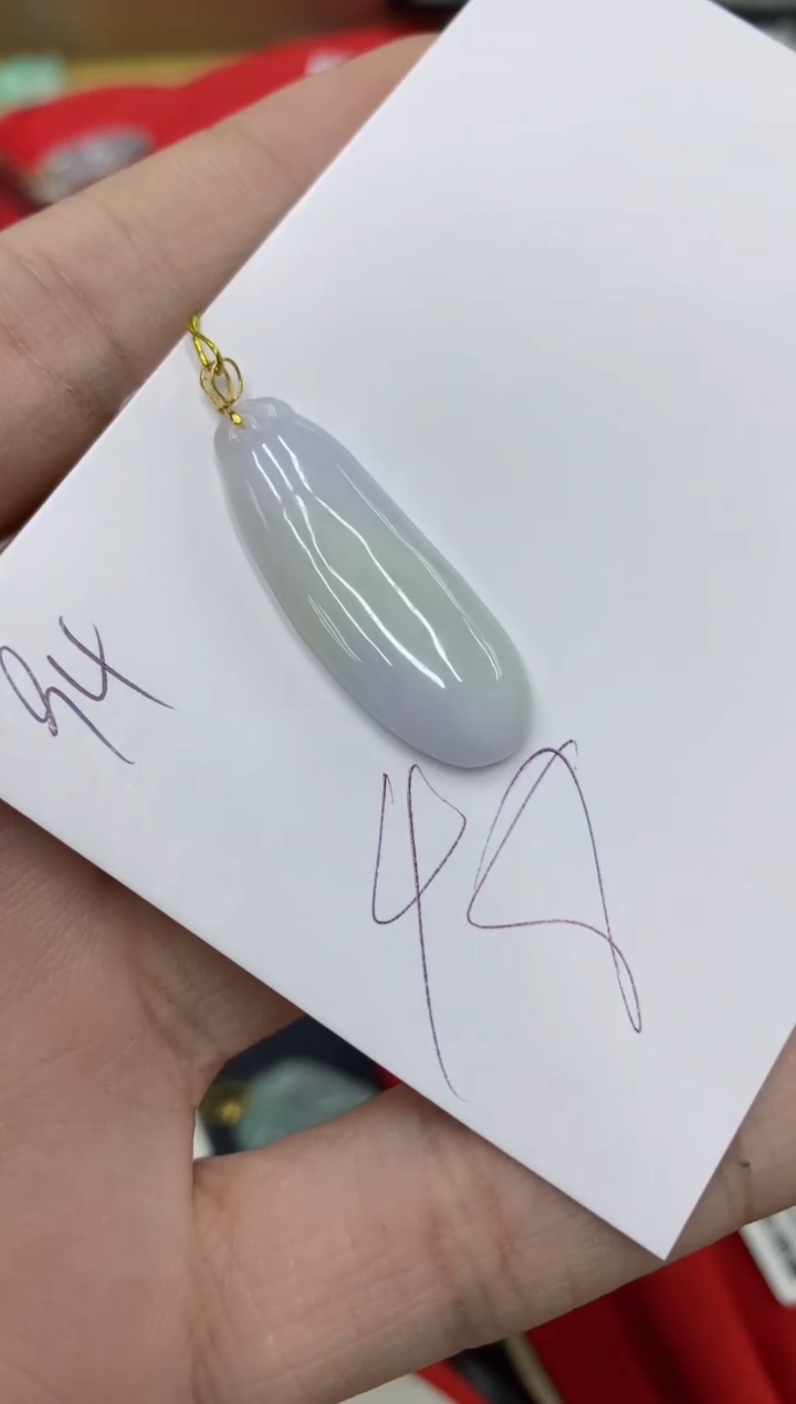 【闪购商品】翡翠颈饰18K金镶嵌号链接111111