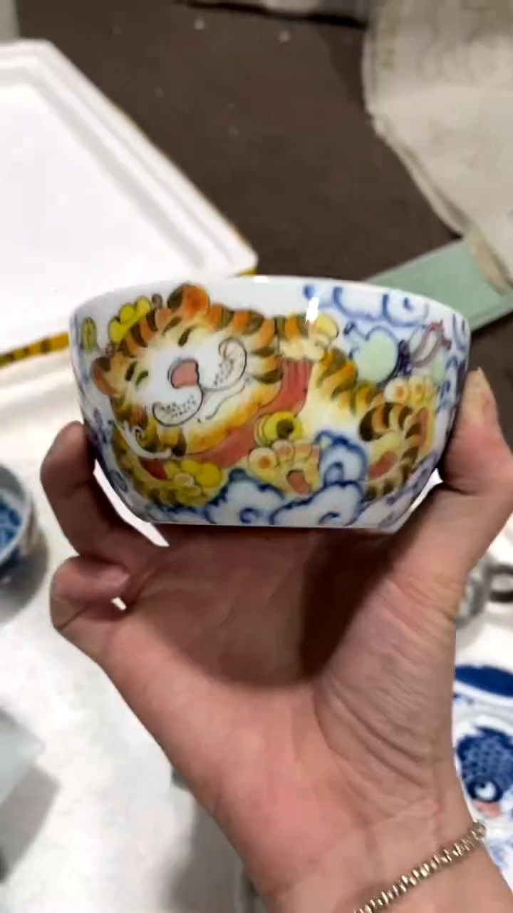 老虎缸杯景德镇昨明陶瓷
