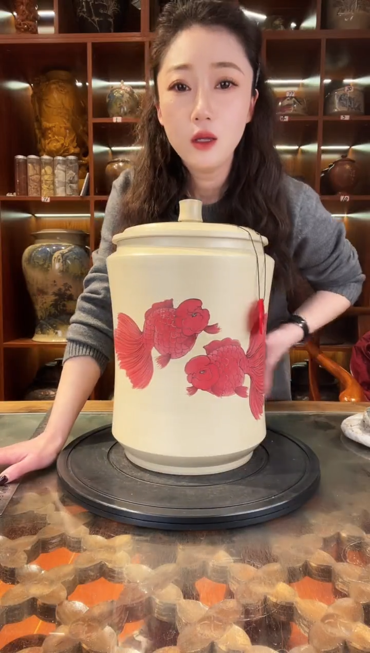 【闪购商品】缸云南建水紫陶白泥缸@@12