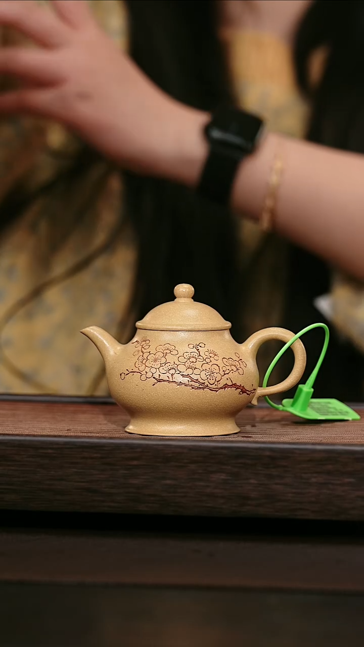 茶壶紫砂原矿紫砂壶    潘壶   