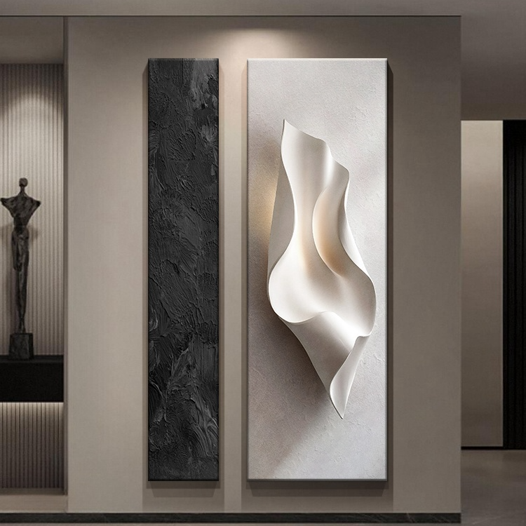 【瞬息万变】轻奢高级感玄关装饰画客厅背景墙走廊过道挂画简约现代