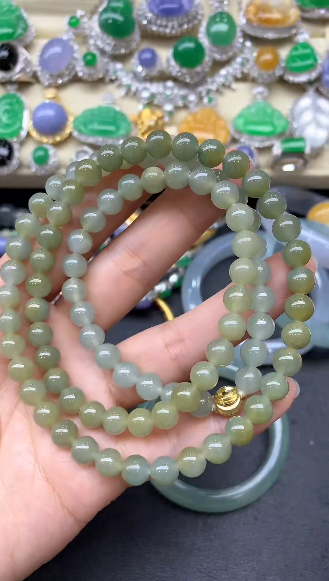 【闪购商品】翡翠手串未镶嵌128-中国好珍宝