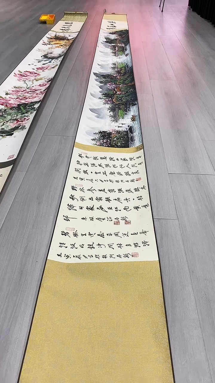 国画画都展厅明德老师国画作品39