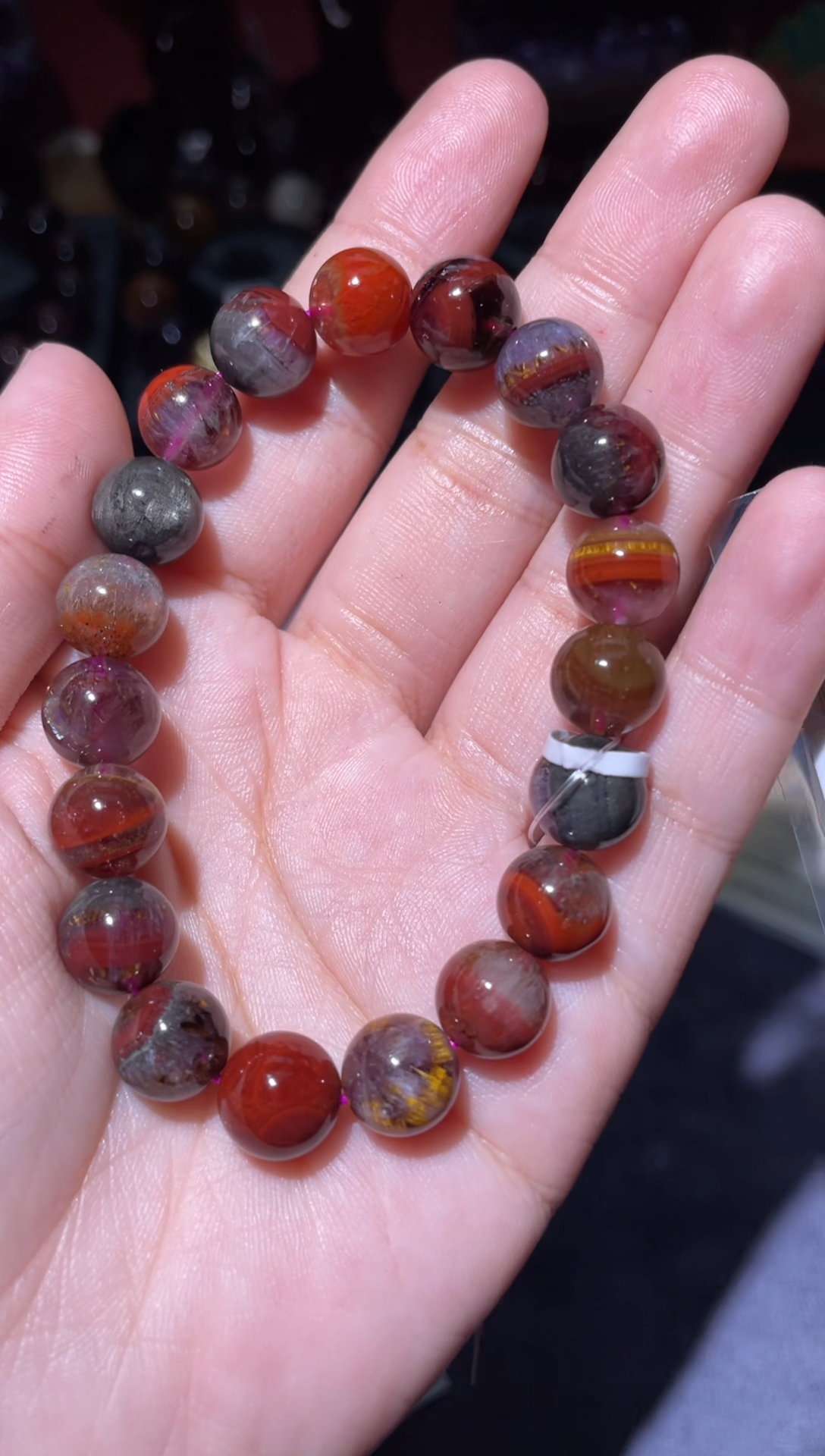 【闪购商品】水晶手链未镶嵌极光10mm-1733