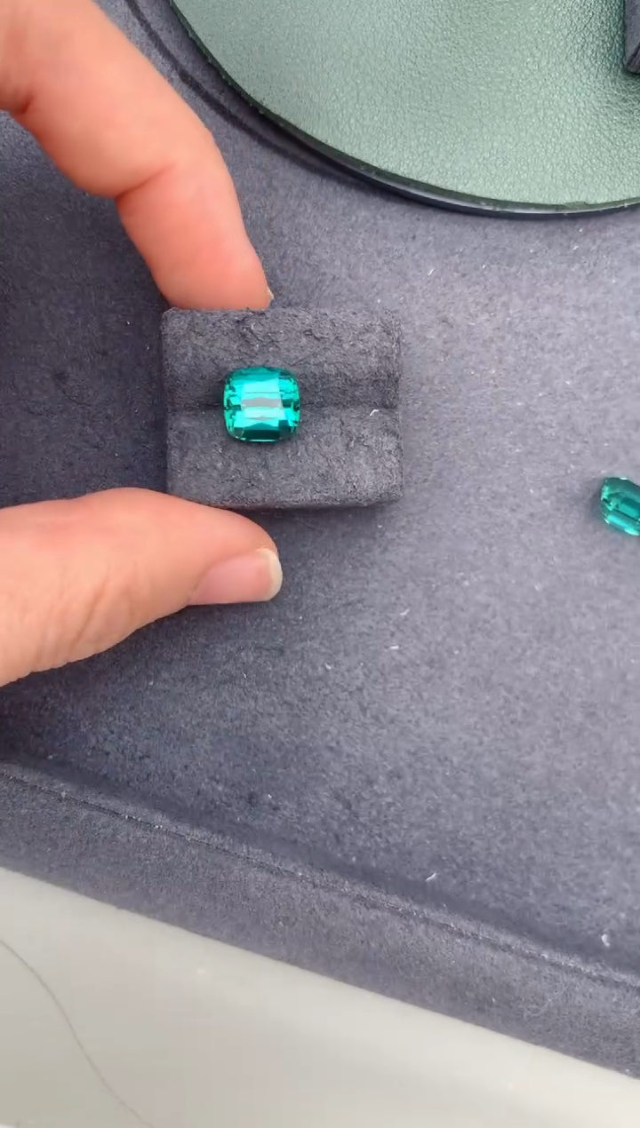 裸石未镶嵌碧玺4.6ct碧玺lagoon  