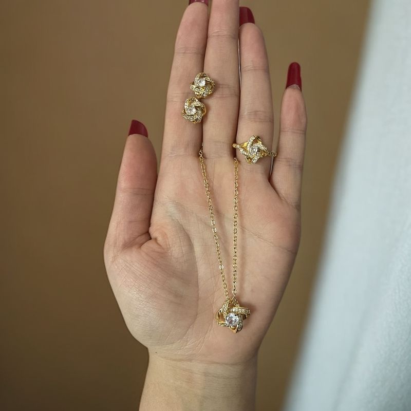 铜合金陶瓷项链 项链通用精美镀铂气质轻奢时尚百搭     87号链接