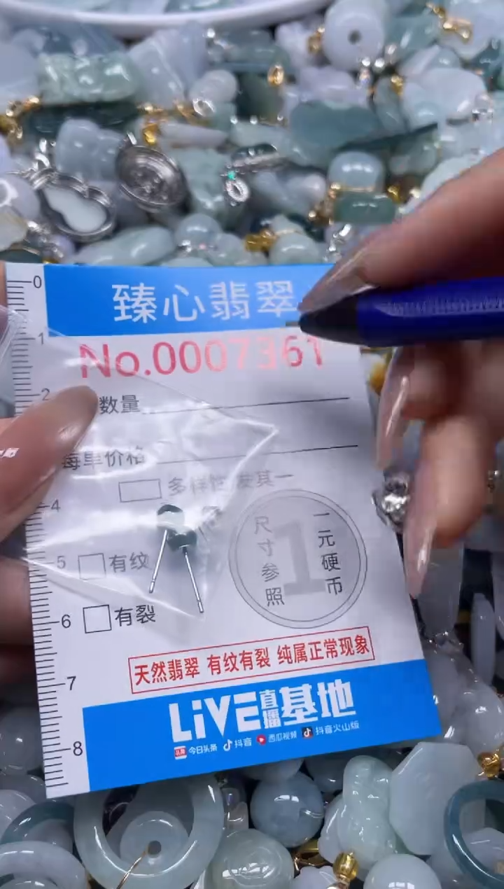 颈饰未镶嵌翡翠7361