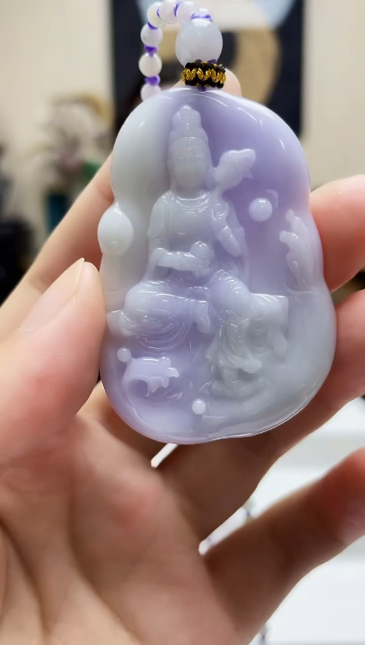 未镶嵌定制翡翠吊坠27