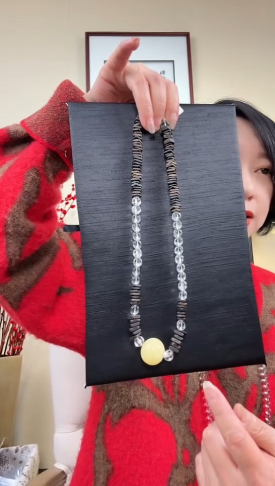 【闪购商品】水晶颈饰未镶嵌水晶