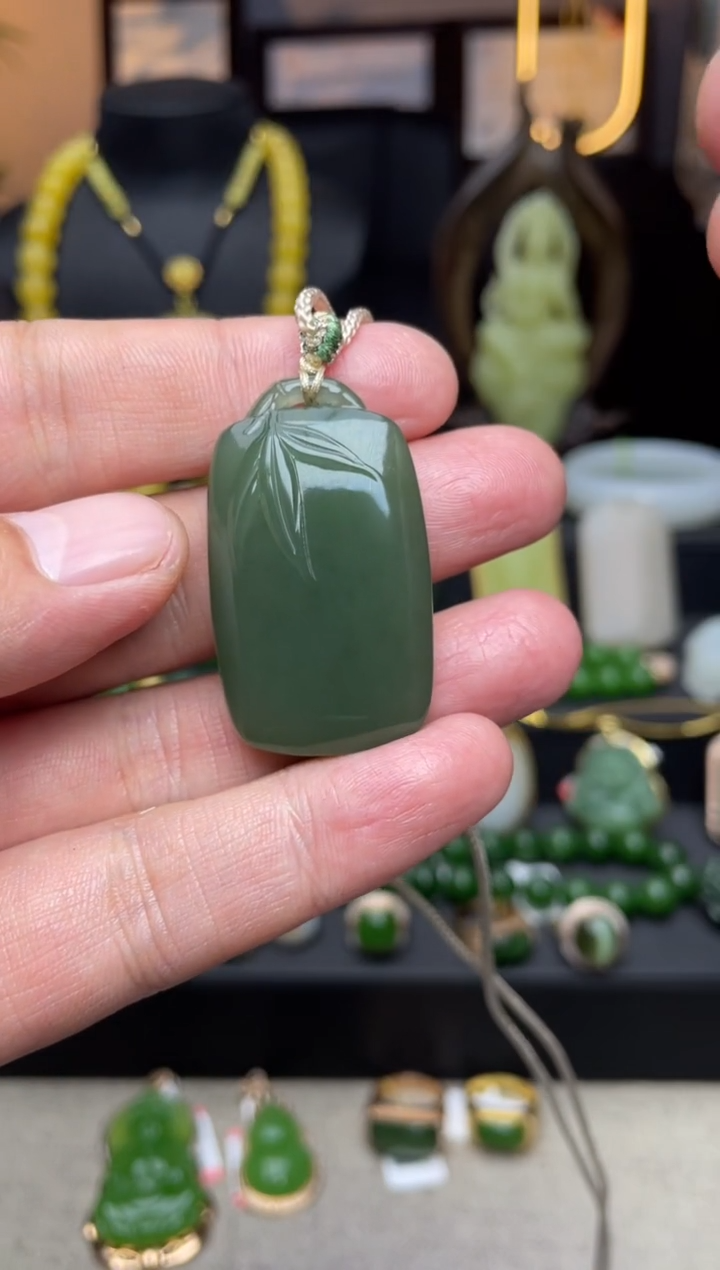 【闪购商品】和田玉颈饰未镶嵌吊坠h036