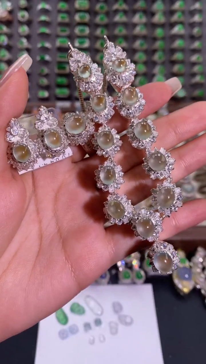 未镶嵌戒指翡翠天然缅甸A货翡翠未镶嵌 粉丝福利