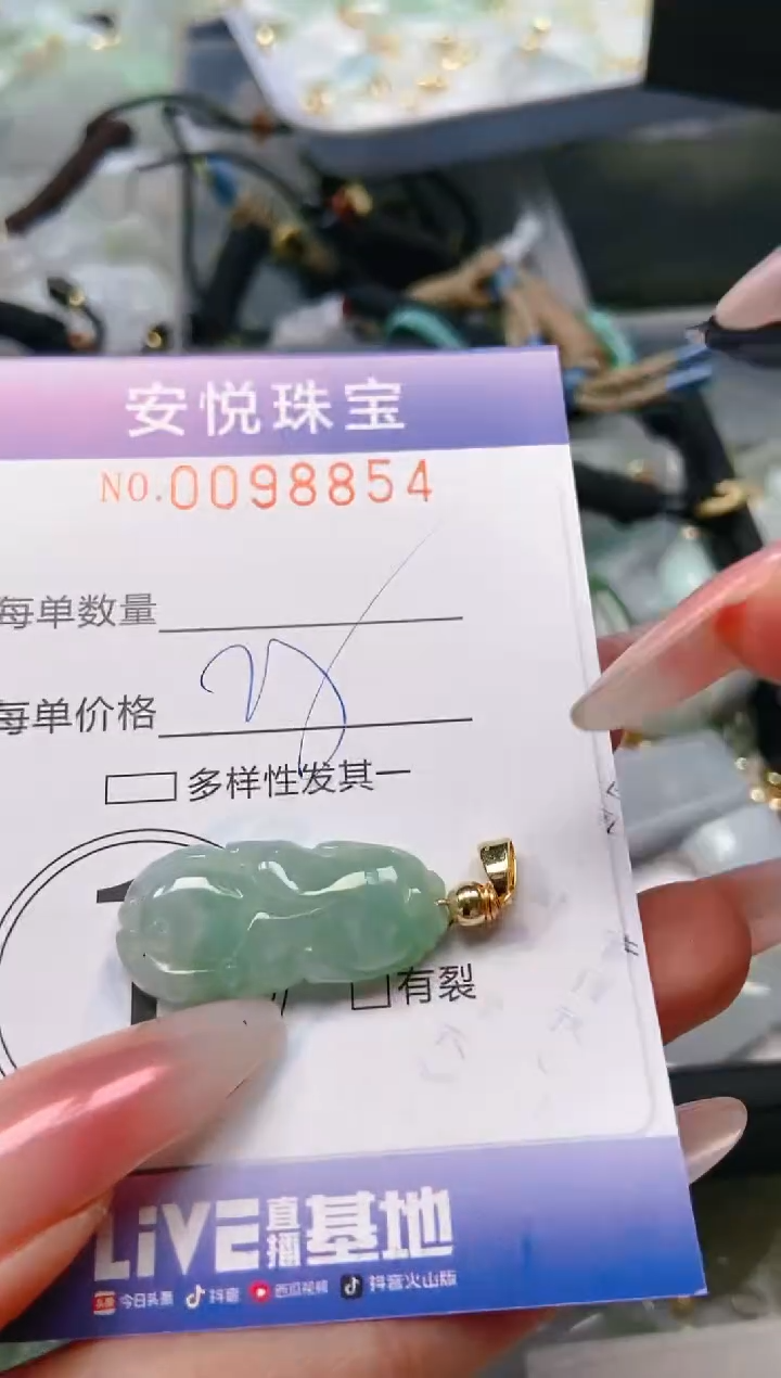 【闪购商品】翡翠颈饰未镶嵌闪购0098854