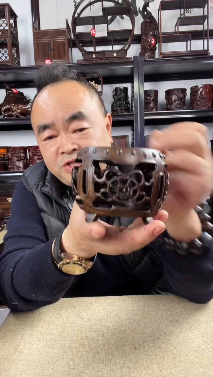 木老李红木工艺品新鼓