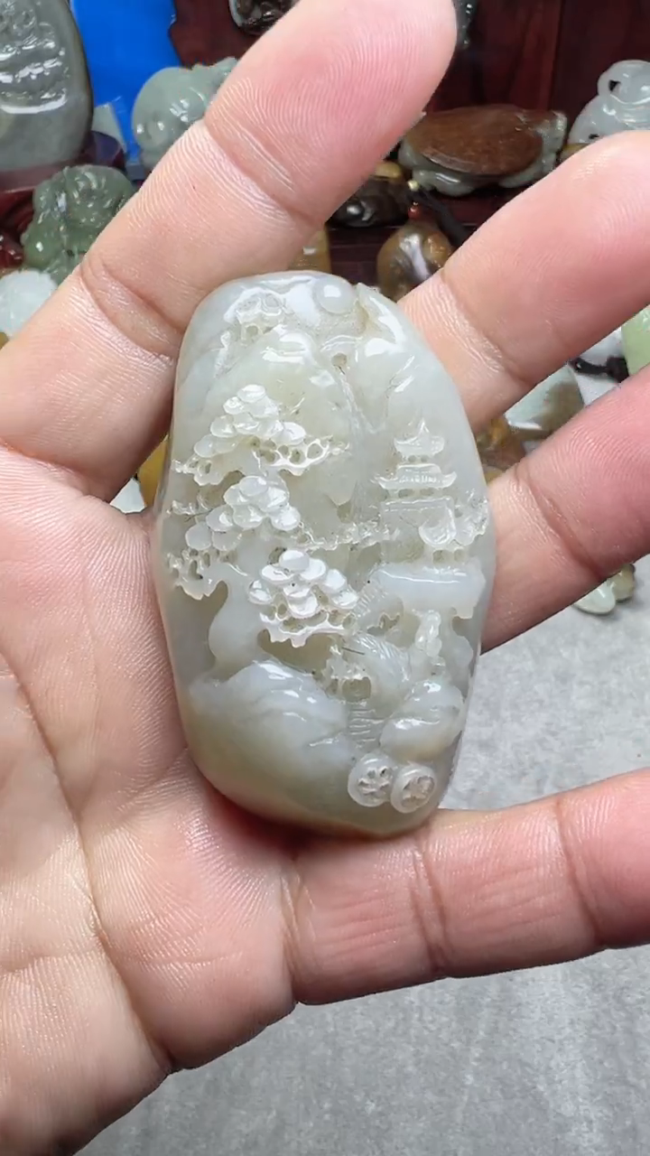 【闪购商品】和田玉挂件未镶嵌-