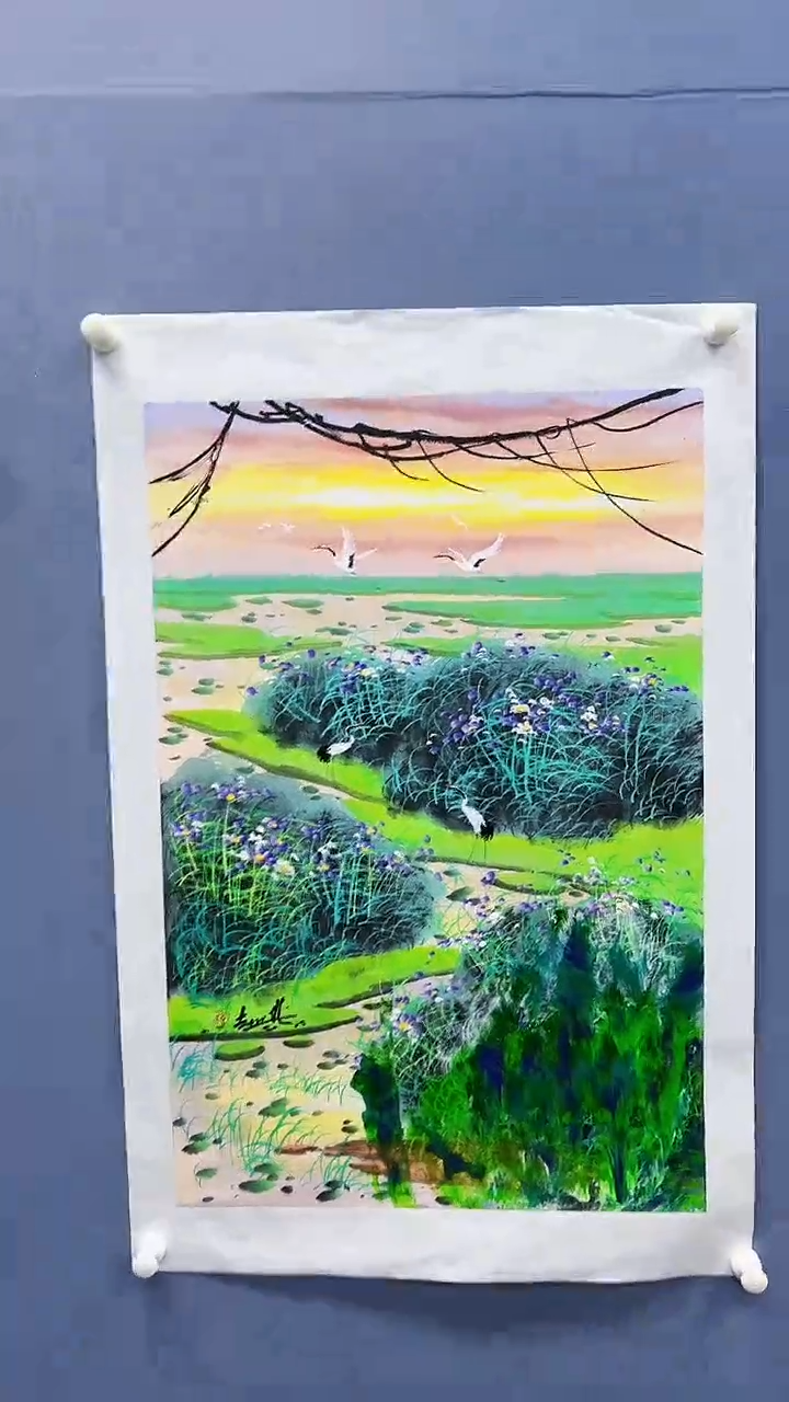 【闪购商品】绘画赵燮绘画2.7平尺抽象山水