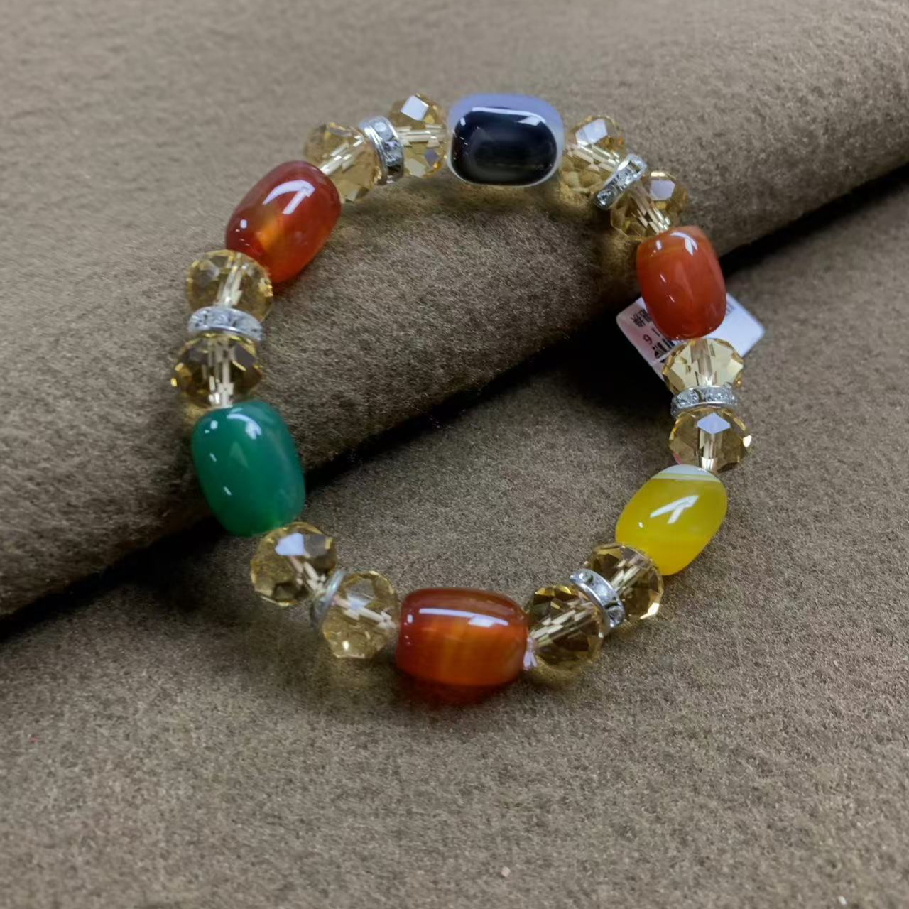 【慧儿专属】玛瑙手串个性不规则款