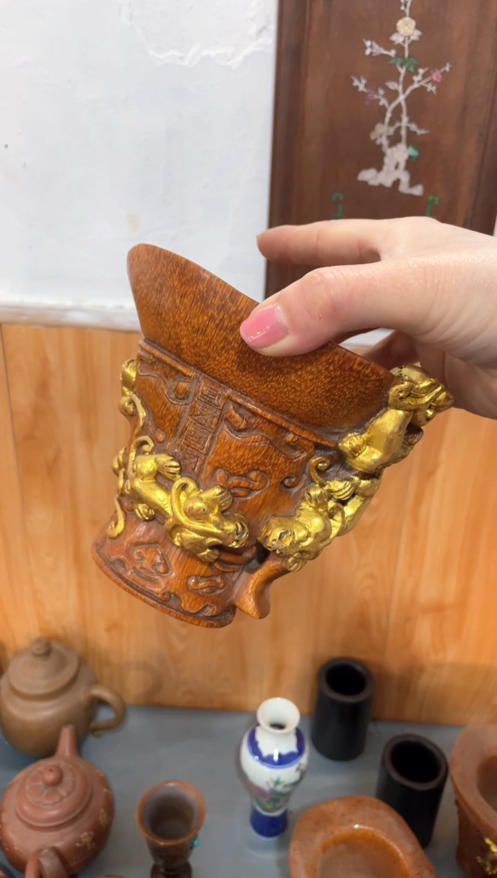 【闪购商品】1宫廷影视老旧工艺摆件