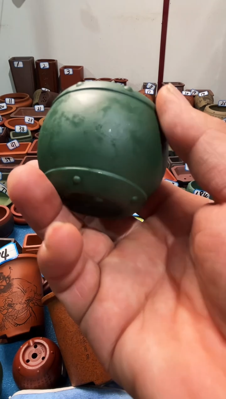 【闪购商品】紫砂紫砂花盆5*4.5