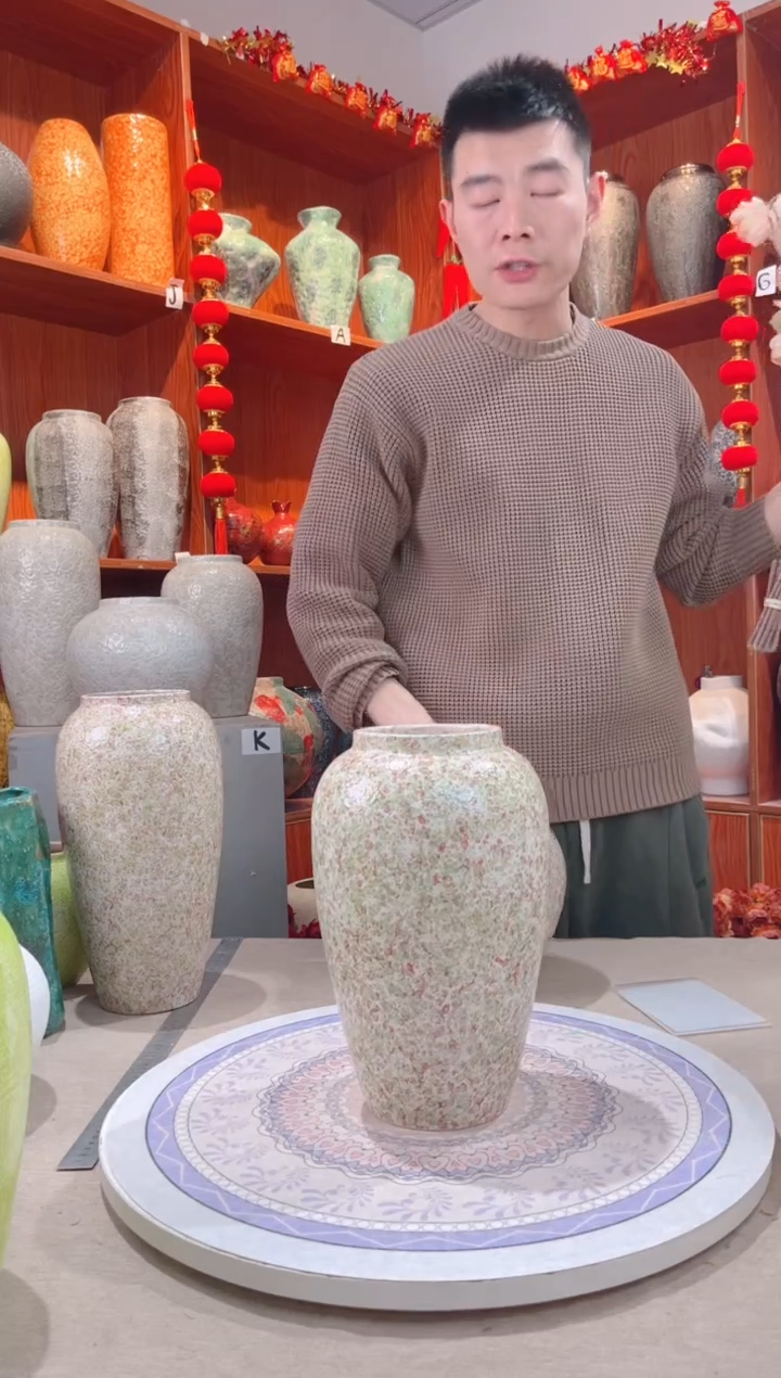 【闪购商品】瓶 陶瓷花瓶 无花 绿野仙踪 中号 