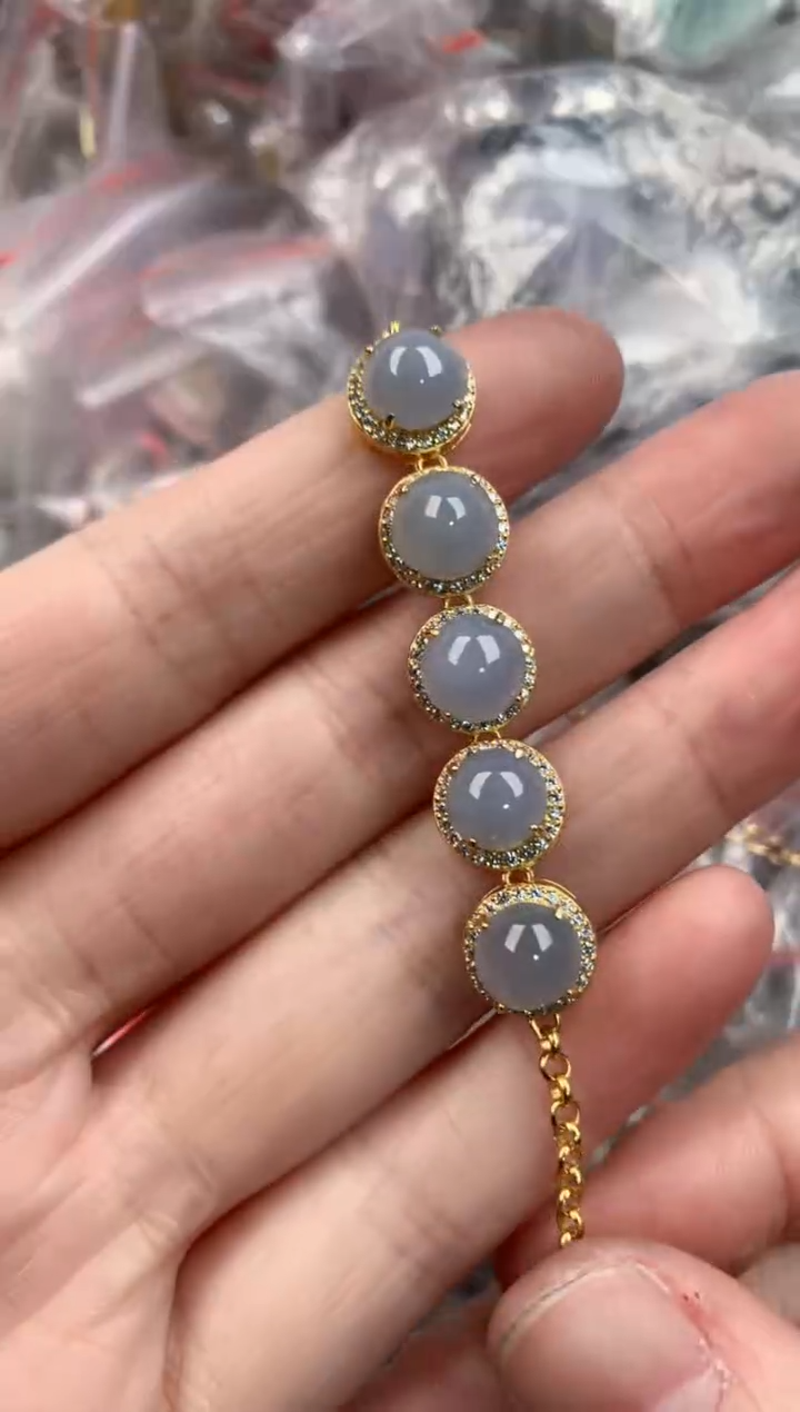 银S925镶嵌戒指翡翠555                8