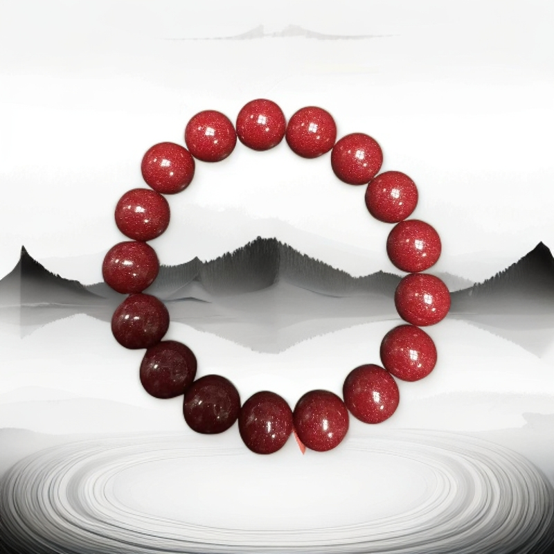 Z01朱砂文玩手串12mm