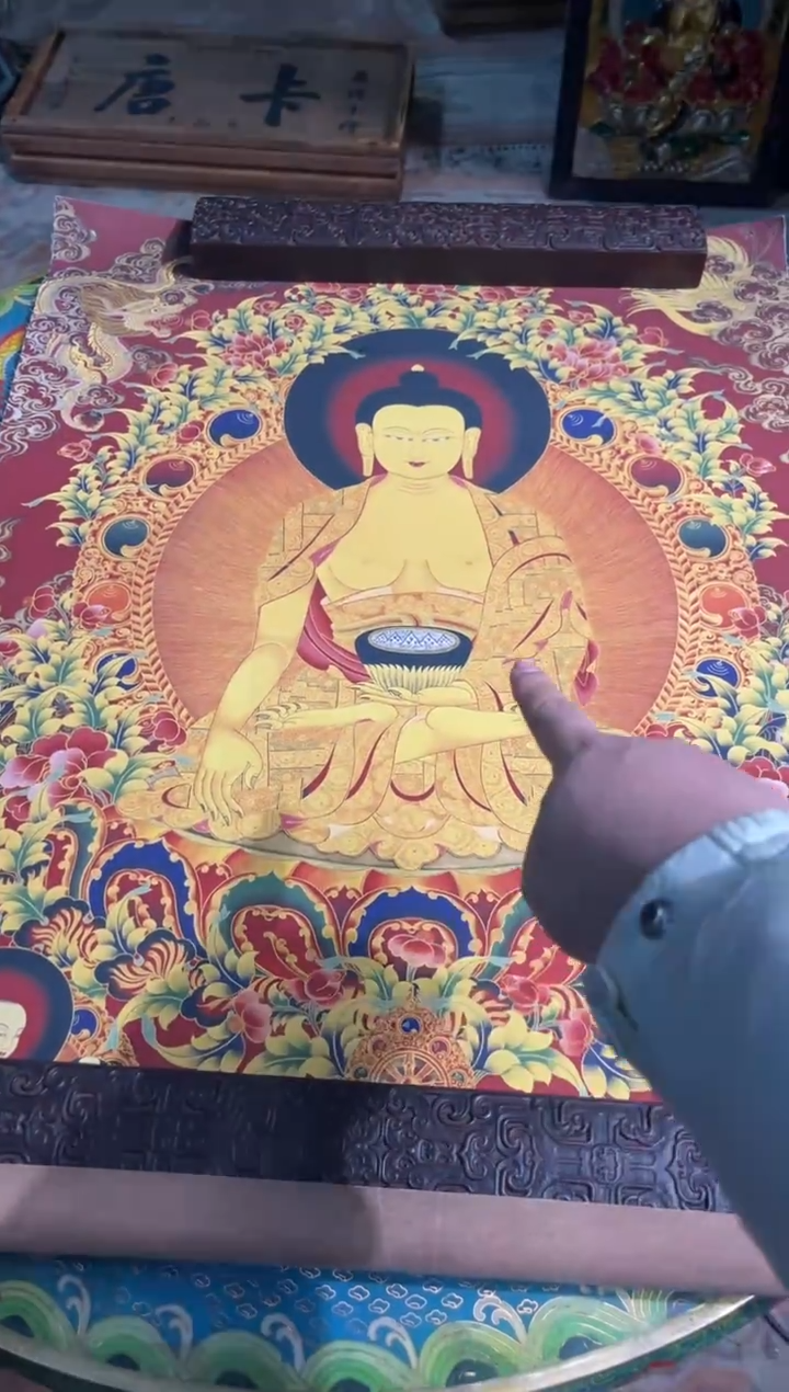 卷轴画东东唐卡tk16