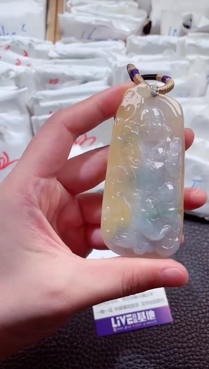 翡翠未镶嵌颈饰00000249