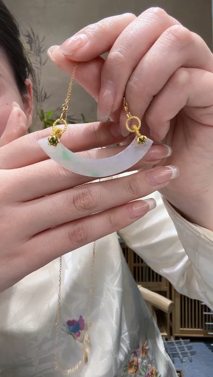 【闪购商品】翡翠颈饰未镶嵌吊坠