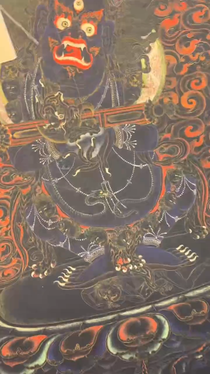 装裱画唐卡藏艺阁高端绘画作品TK16023