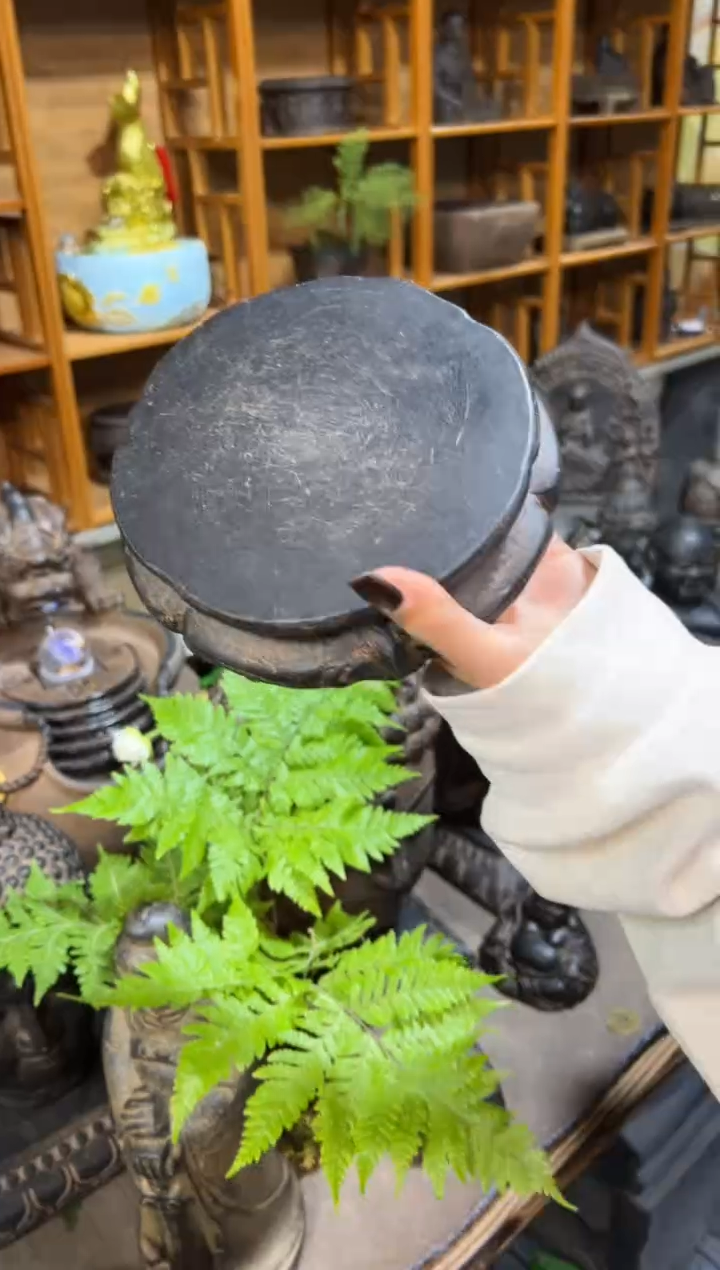 陶土【火山泥】金箍坛底座