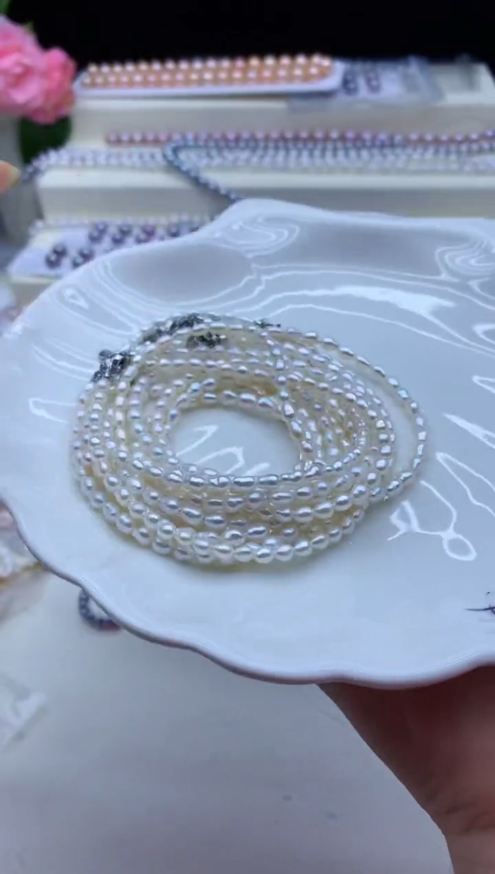 【闪购商品】淡水珍珠颈饰未镶嵌淡水珍珠项链多样性发其一