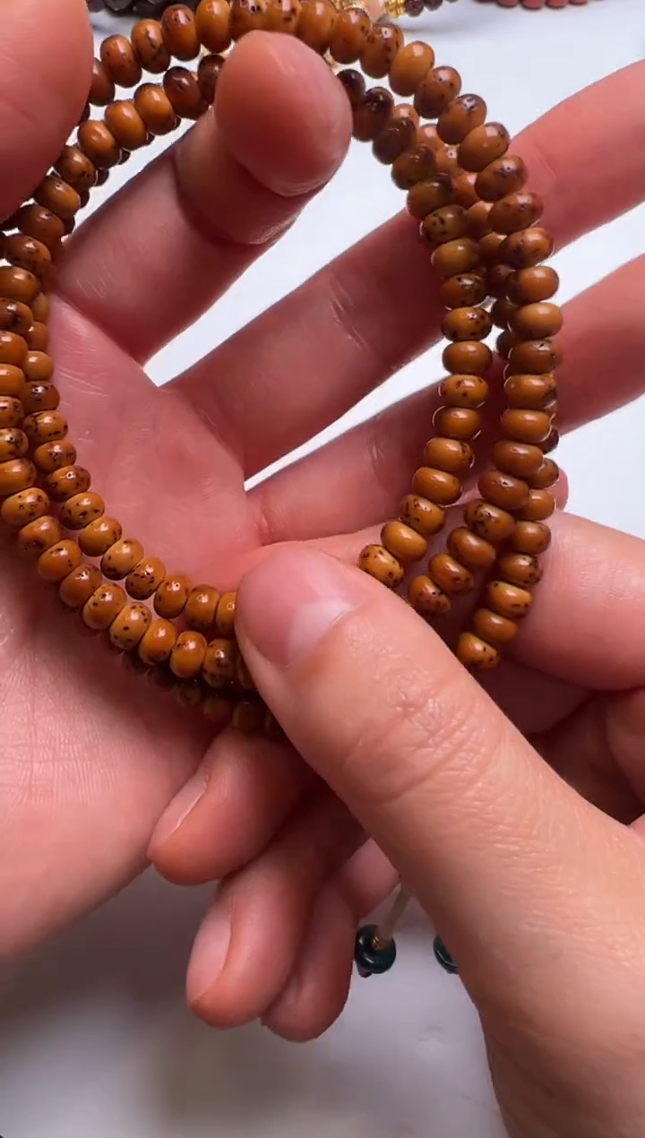 把件星月菩提星月108脖挂