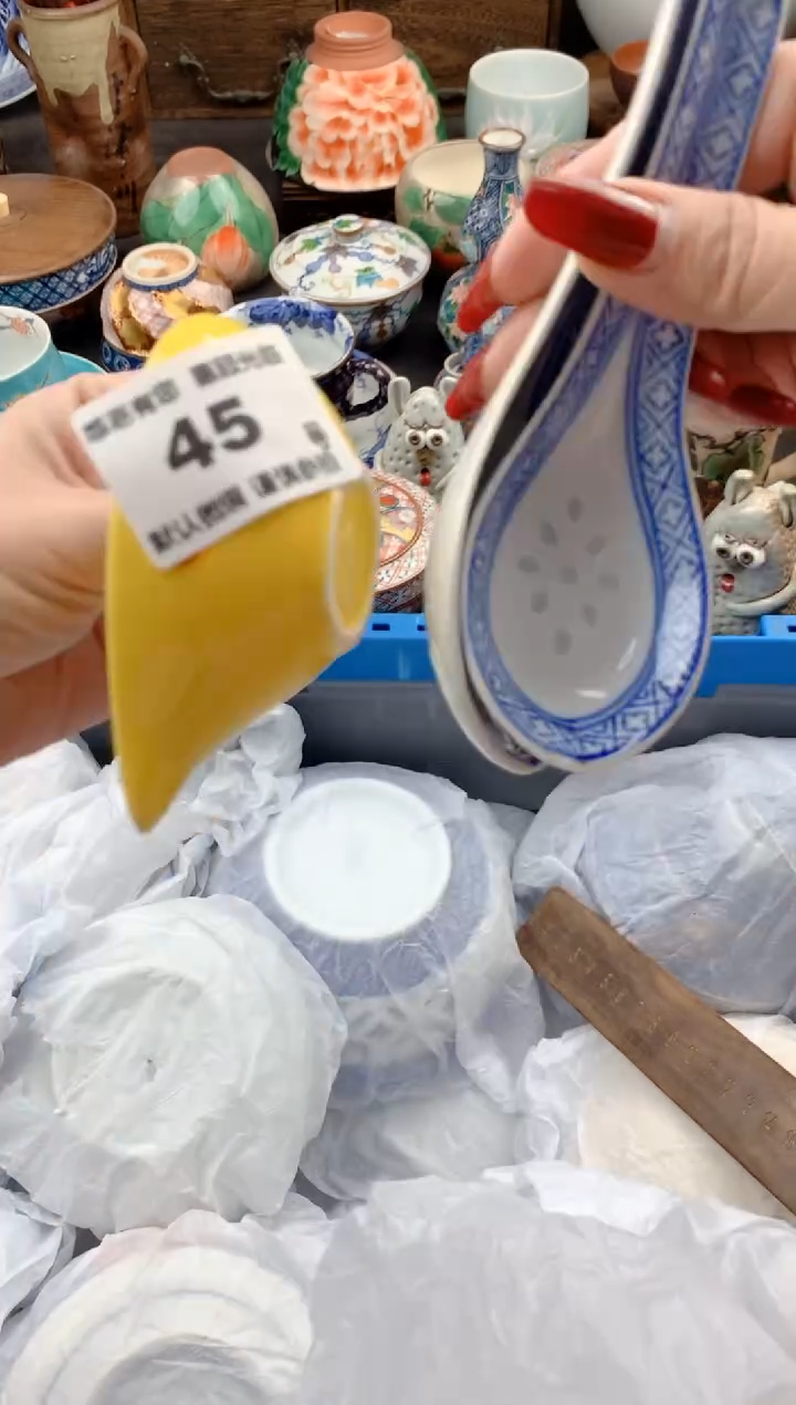 【闪购商品】瓷片45号九姑娘工艺品瓷器