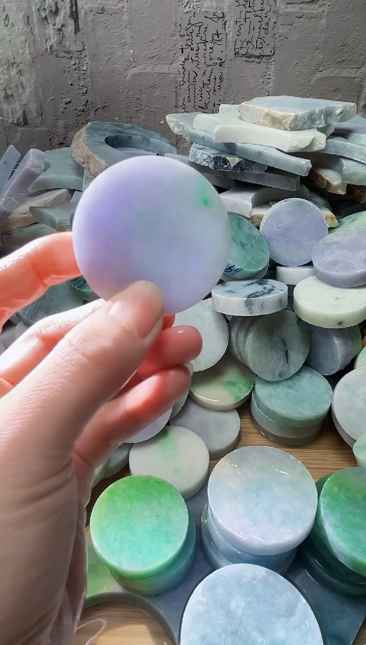 裸石翡翠天然翡翠A货石 南 322