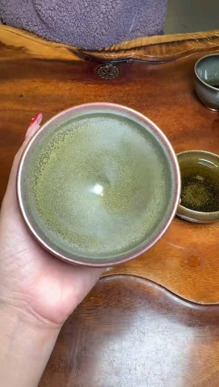 【闪购商品】茶盏许杰龙窑柴烧48