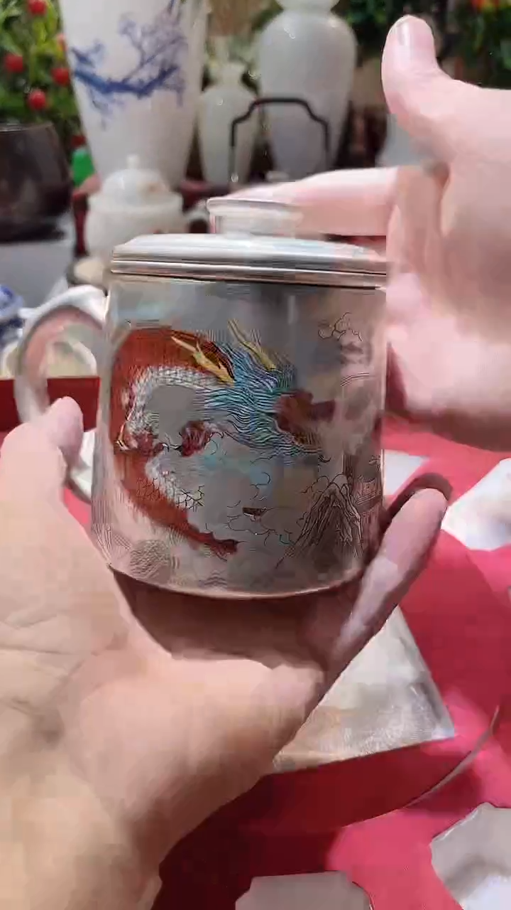 瓷片德艺茶器直播间@@198.8办公杯
