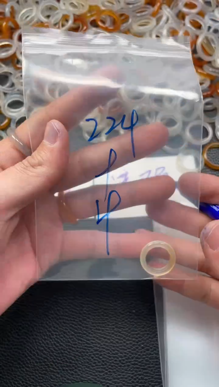 【闪购商品】玛瑙/玉髓戒指未镶嵌224