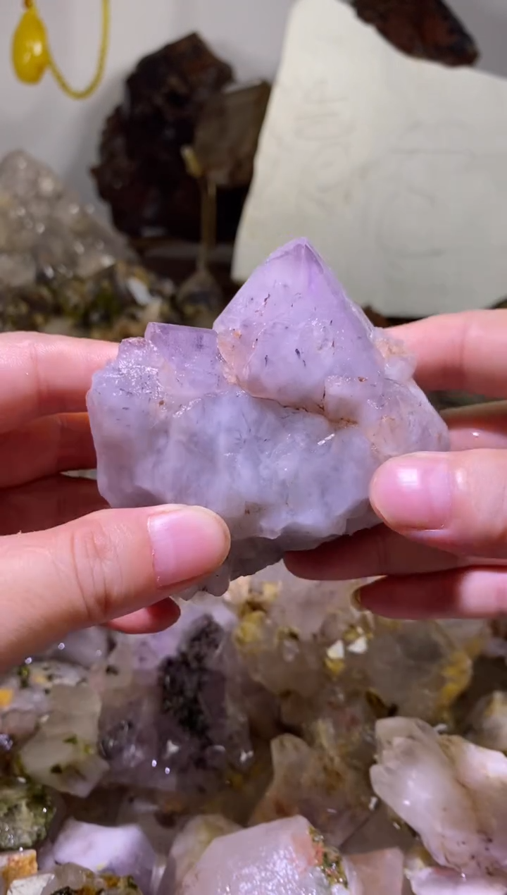 未镶嵌珠宝半成品水晶3号275g四川超七花园水晶