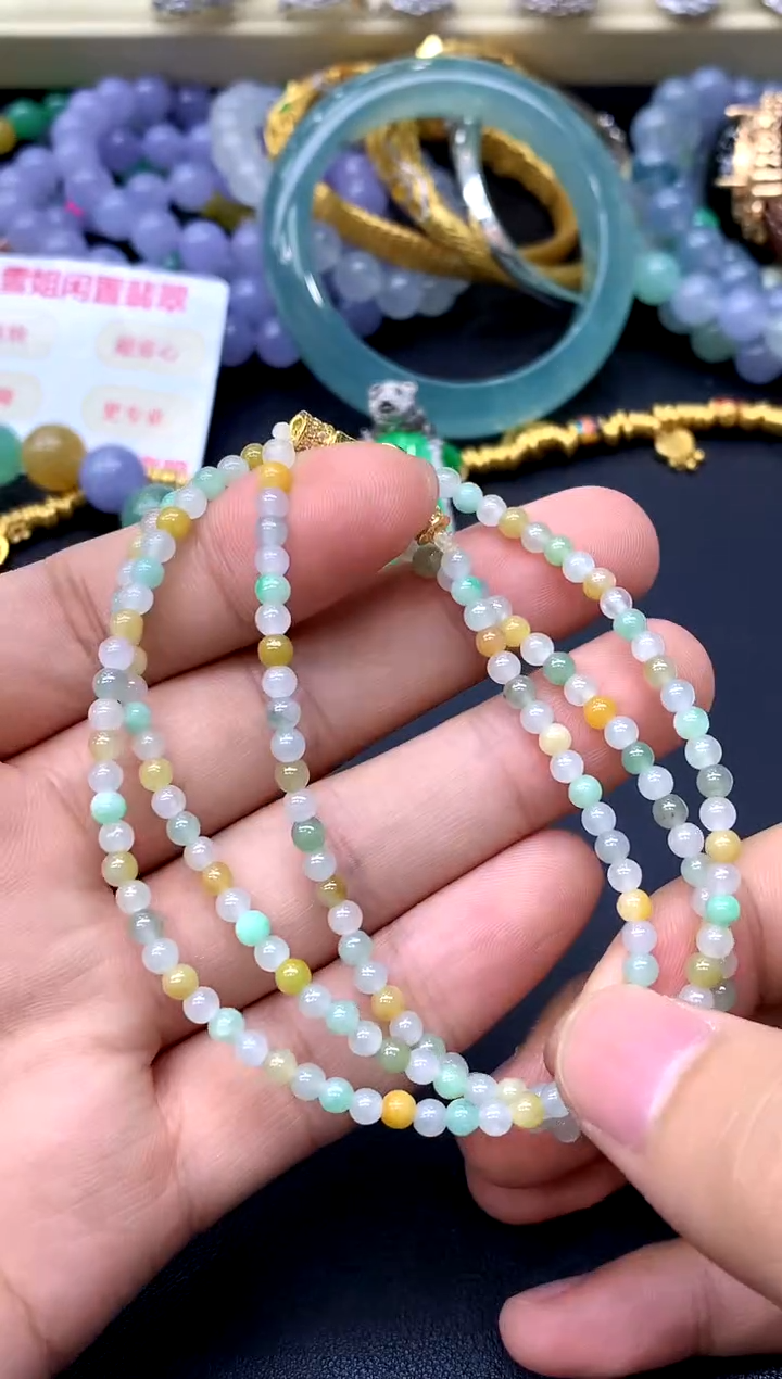 颈饰未镶嵌翡翠141-中国好珍宝